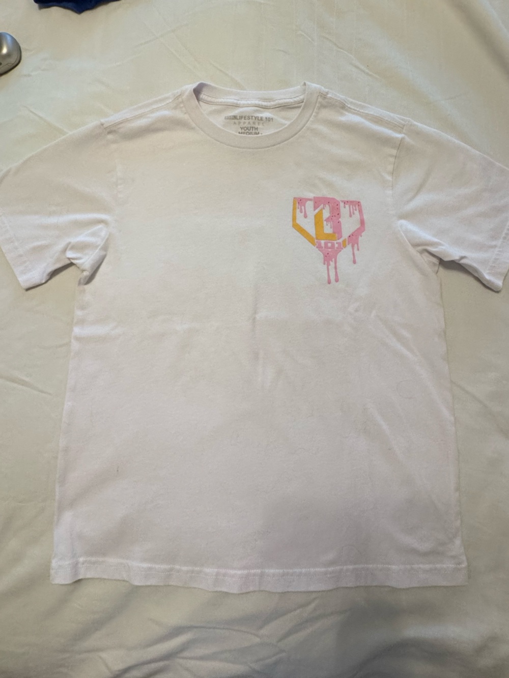 Baseball Lifestyle 101 Tee, youth medium